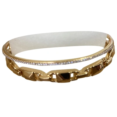 Pre-owned Michael Kors Bracelet In Gold