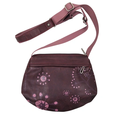 Pre-owned Mandarina Duck Leather Crossbody Bag In Multicolour