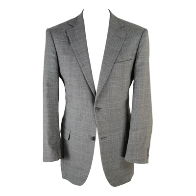 Pre-owned Daniel Hechter Wool Jacket In Grey