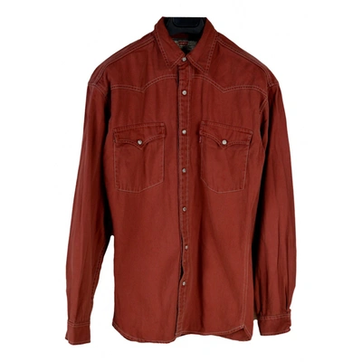 Pre-owned Levi's Shirt In Red