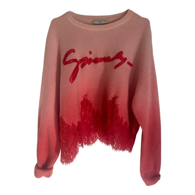 Pre-owned Givenchy Wool Jumper In Pink