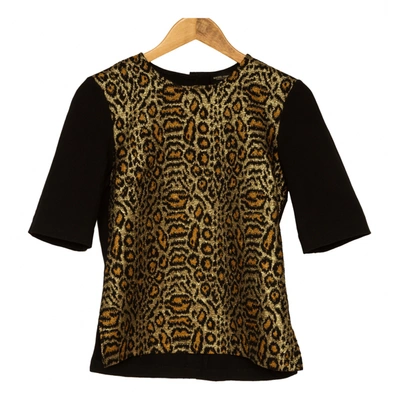 Pre-owned Rachel Comey Wool Jersey Top In Gold