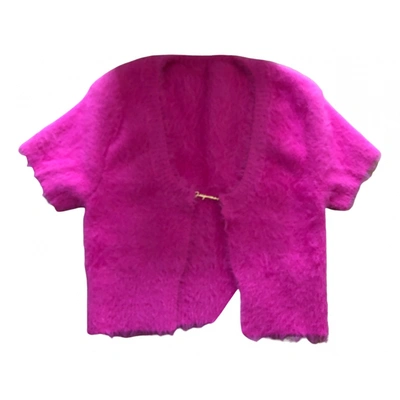 Pre-owned Jacquemus Cardigan In Pink