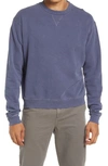 JOHN ELLIOTT FOLSOM RIPPED CREWNECK SWEATSHIRT,B170D52599A