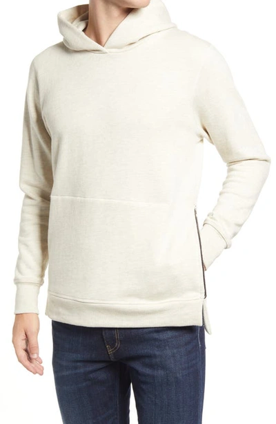 John Elliott Villain Slim Fit Fleece Hoodie In Oatmeal Heather