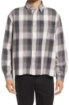 John Elliott Hemi Point Sur Check Oversize Cotton Button-up Shirt In Brea Check