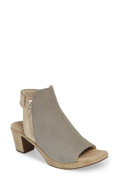 Naot Favorite Sandal In Light Grey/ Beige Nubuck