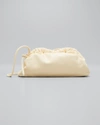 Mansur Gavriel Mini Lambskin Cloud Clutch Bag In Crema