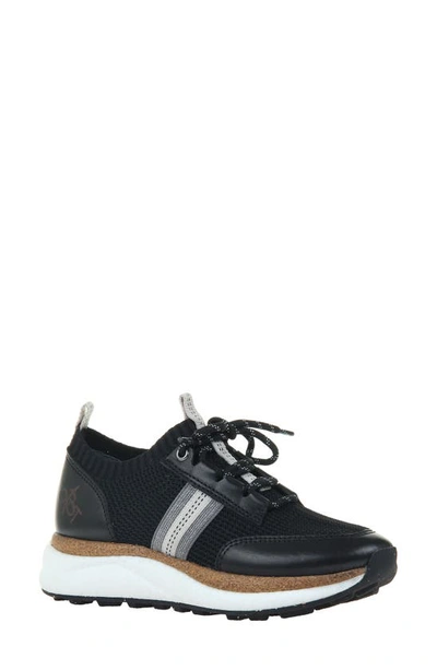 Otbt Speed Wedge Sneaker In Black