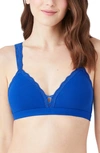 B.tempt'd By Wacoal Innocence Bralette In Galaxy Blue