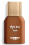 Sisley Paris Phyto-teint Nude Oil-free Foundation In 7n Caramel  (dark With Neutral Undertone)