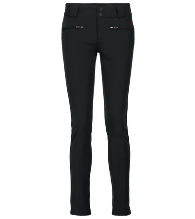 Perfect Moment Aurora Softshell Skinny Ski Trousers In Black