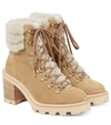 Jimmy Choo Ankle Boots In Stucco/natural