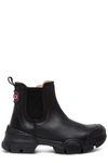 GUCCI GUCCI KIDS LOGO DETAILED CHELSEA BOOTS