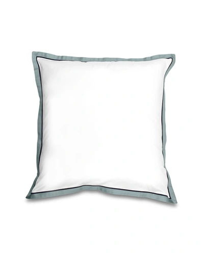 Signoria Firenze Luna European Sham In White/wilton Blue