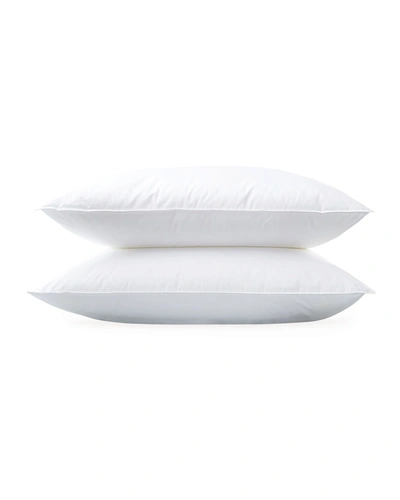 Matouk Valletto Medium 650 Fill Power Down 400 Thread Count Pillow In White