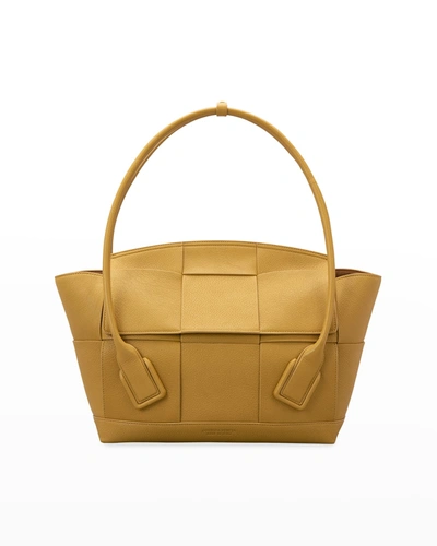 Bottega Veneta Arco 48 Medium Top-handle Bag In Yellow