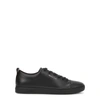Ps By Paul Smith Black Leather Lee Sneakers In Black