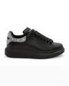 Alexander Mcqueen Oversized Sneakers In Black/silver