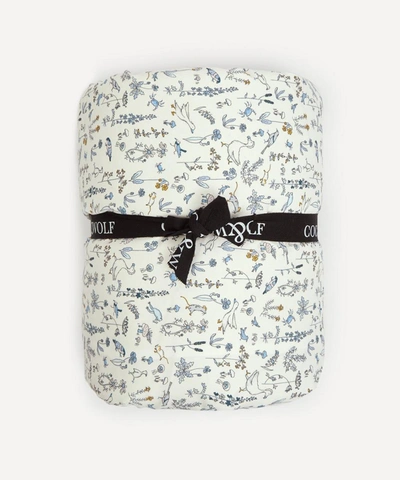 Coco & Wolf Theo And Capel Reversible Cot Bed Quilt In Assorted