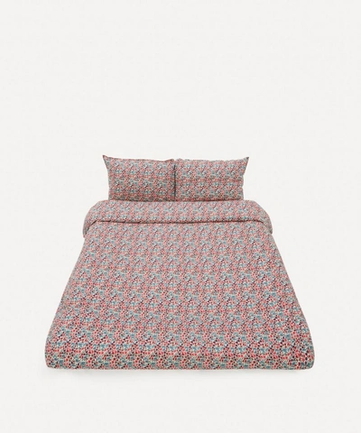 Coco & Wolf Poppy And Daisy Teal Super King Duvet Cover Set In Assorted