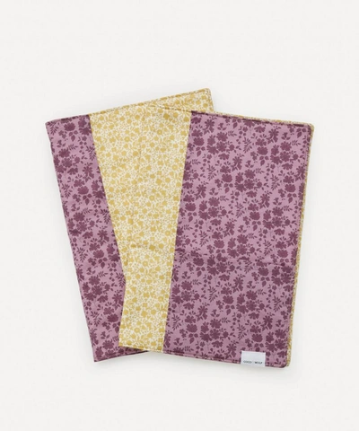 Coco & Wolf Capel And Katie And Millie Wavy Edge Placemat In Assorted
