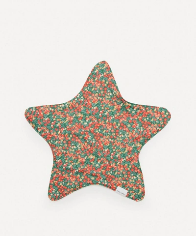 Coco & Wolf Wiltshire And Capel Star Placemat In Green