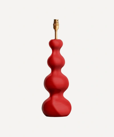 Pooky Small Wobster Table Lamp In Red