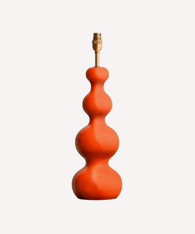 Pooky Small Wobster Table Lamp In Orange