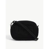 Ugg Janey Ii Suede Cross-body Bag In Black
