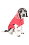 Pet Life Active Pull-rover Sleeveless Hoodie Jacket In Red
