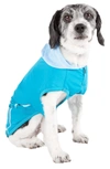 Pet Life Active Pull Rover Dog Hoodie In Electric Blue