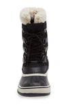 Sorel Winter Carnival Waterproof Boot In Black/ Stone