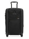 Tumi Alpha International Dual Access 4-wheel Carry-on In Black Chrome