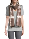 Denis Colomb Etoile Tye Dye Cashmere Scarf In Neutral