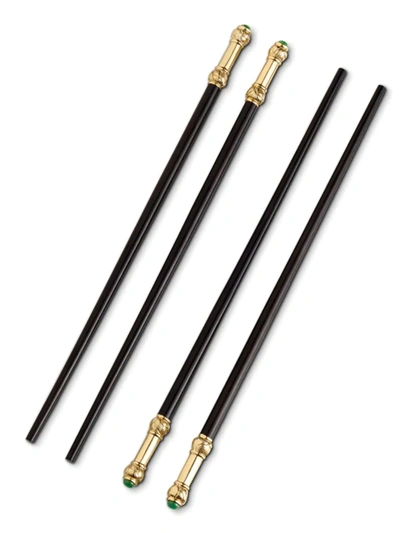 L'objet Han 24k Gold-plated Chopsticks/set Of 4