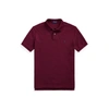 Polo Ralph Lauren The Iconic Mesh Polo Shirt In Classic Wine/c5969