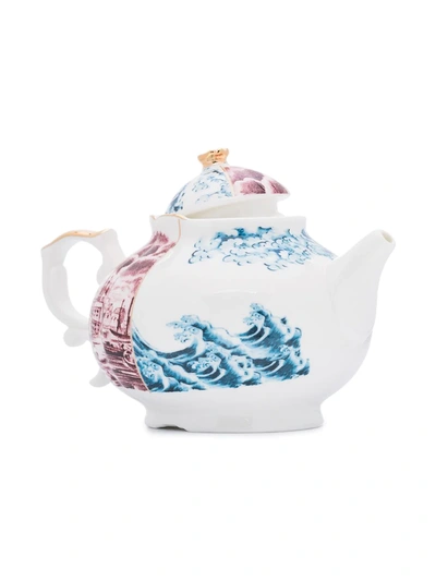 Seletti Smeraldina Hybrid Teapot In White