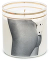 SELETTI TWO OF SPADES GLASS CANDLE