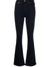 CITIZENS OF HUMANITY HIGH-RISE FLARED JEANS