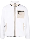 Carhartt Contrasting-panel Jacket In White