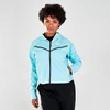 Nike Women's Sportswear Tech Fleece Windrunner Full-zip Hoodie In Copa/black