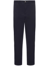 Polo Ralph Lauren Bi-stretch Twill Trouser In Black In Blue