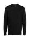 Transit Fine-knit Virgin-wool Jumper In Black