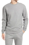John Elliott Raglan-sleeve Crew-neck Sweatshirt In Dark Grey