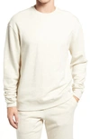 John Elliott Oversize Crewneck Pullover In Oatmeal Heather