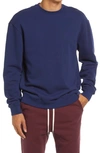 John Elliott Oversize Crewneck Pullover In Cove