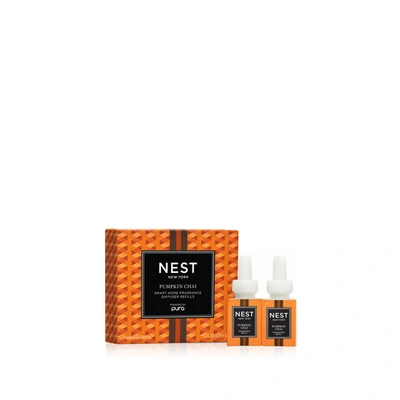 Nest New York Pumpkin Chai Refill Duo For Pura Smart Home Fragrance Diffuser In Default Title