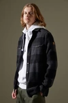 Fjall Raven Canada Buffalo Check Button-up Shirt In Black