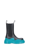 Bottega Veneta Tire Leather Chelsea Boots